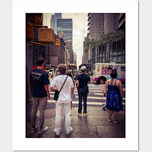 Seventh Avenue Midtown Manhattan NYC Posters and Art